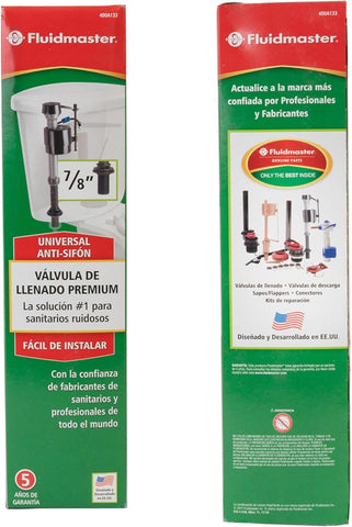  Fluidmaster 400A133 easy-install guide image encourages DIY replacement.