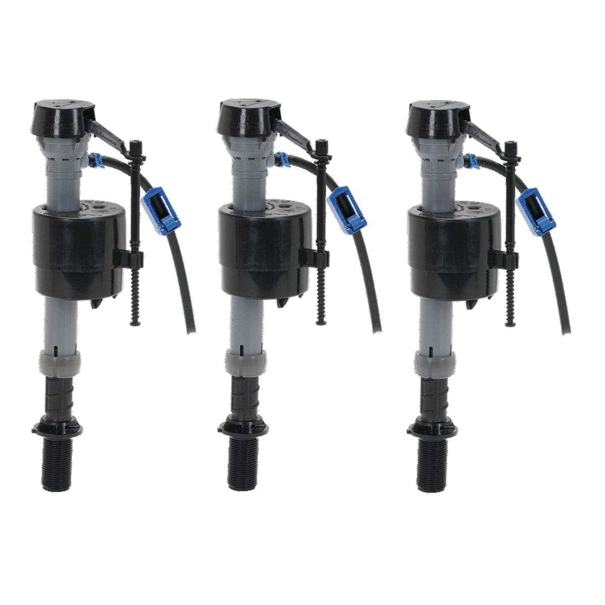  Fluidmaster 400A133 fill valve product overview showing universal compatibility.