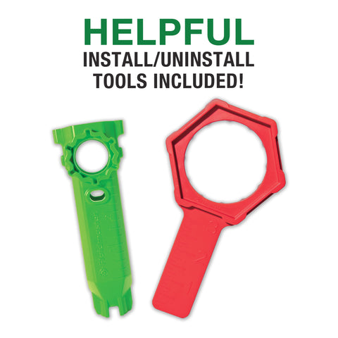 Fluidmaster PerforMAX gasket set image highlights reliable leak protection during daily use
