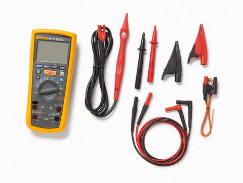 Fluke 1587 FC PI DAR trend graphs illustrate insulation trends over time.