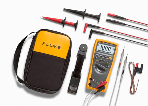 Fluke 179 true RMS display for precise readings in dim environments.
