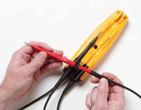 Fluke T+PRO rotary field indicator aids three-phase troubleshooting