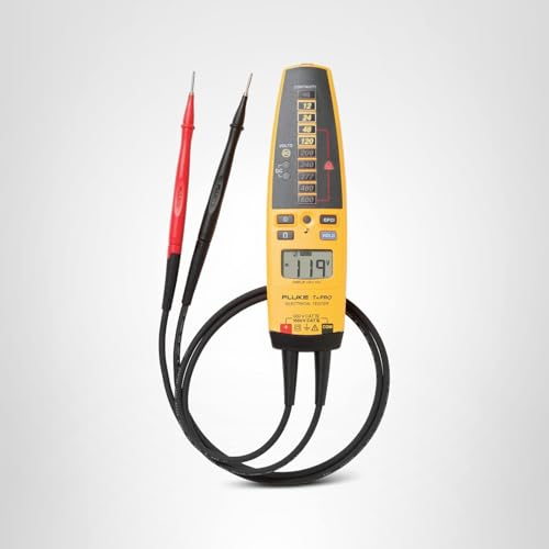 Fluke T+PRO safety rated CAT IV 600V and CAT III 1000V for high voltage work