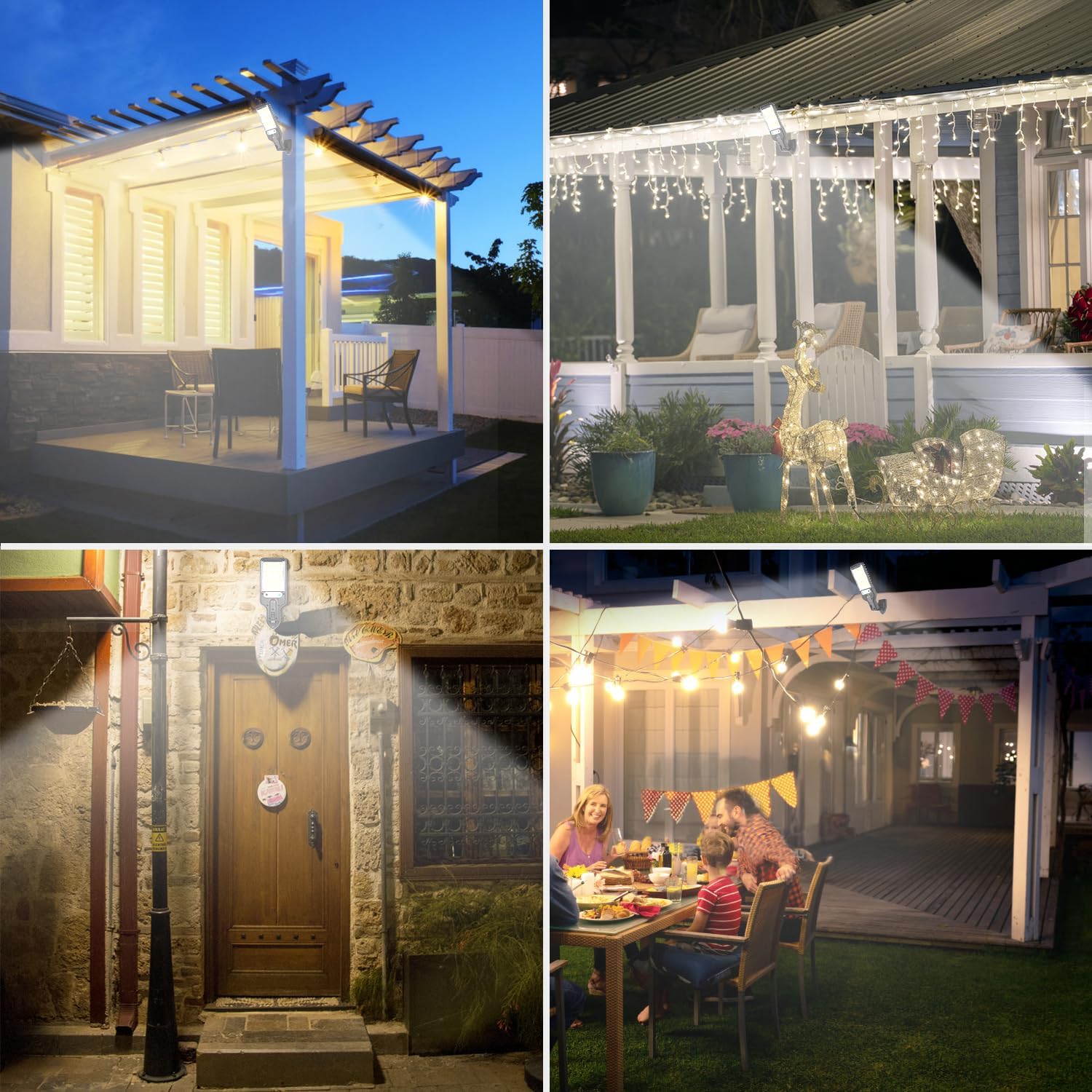 Flumy four-pack saves time and ensures multiple outdoor areas stay lit