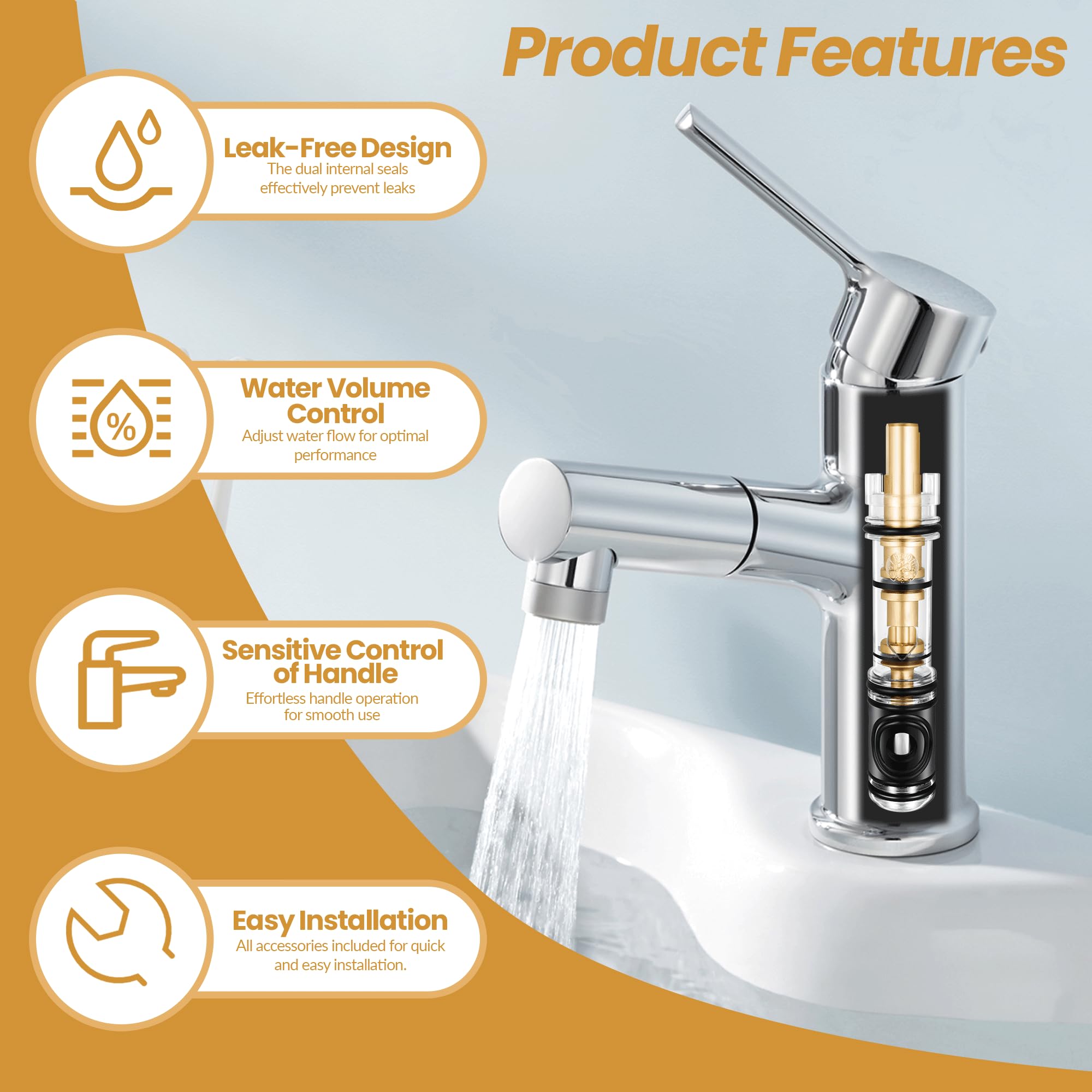 Fluronic 1225 dual seals close-up reduces leaks