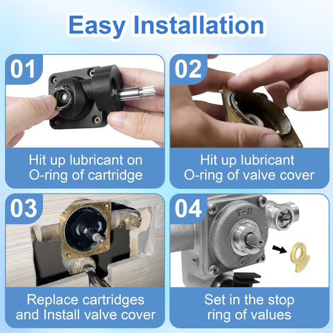 Fluronic 47080000 silicone grease included to aid sealing during replacement.