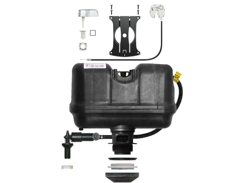 Flushmate M-101526-F31K replacement system front view for reliable two-piece toilet upgrade.