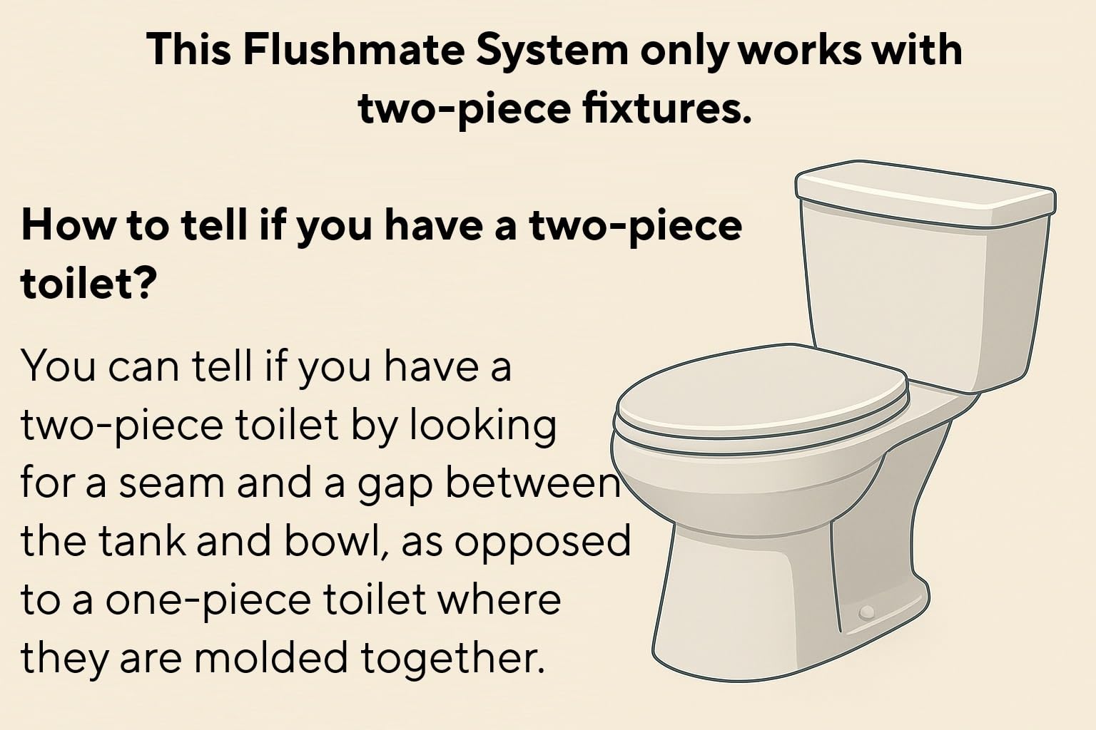Flushmate M-101526-F31 genuine parts ensure compatibility and sustained reliability.
