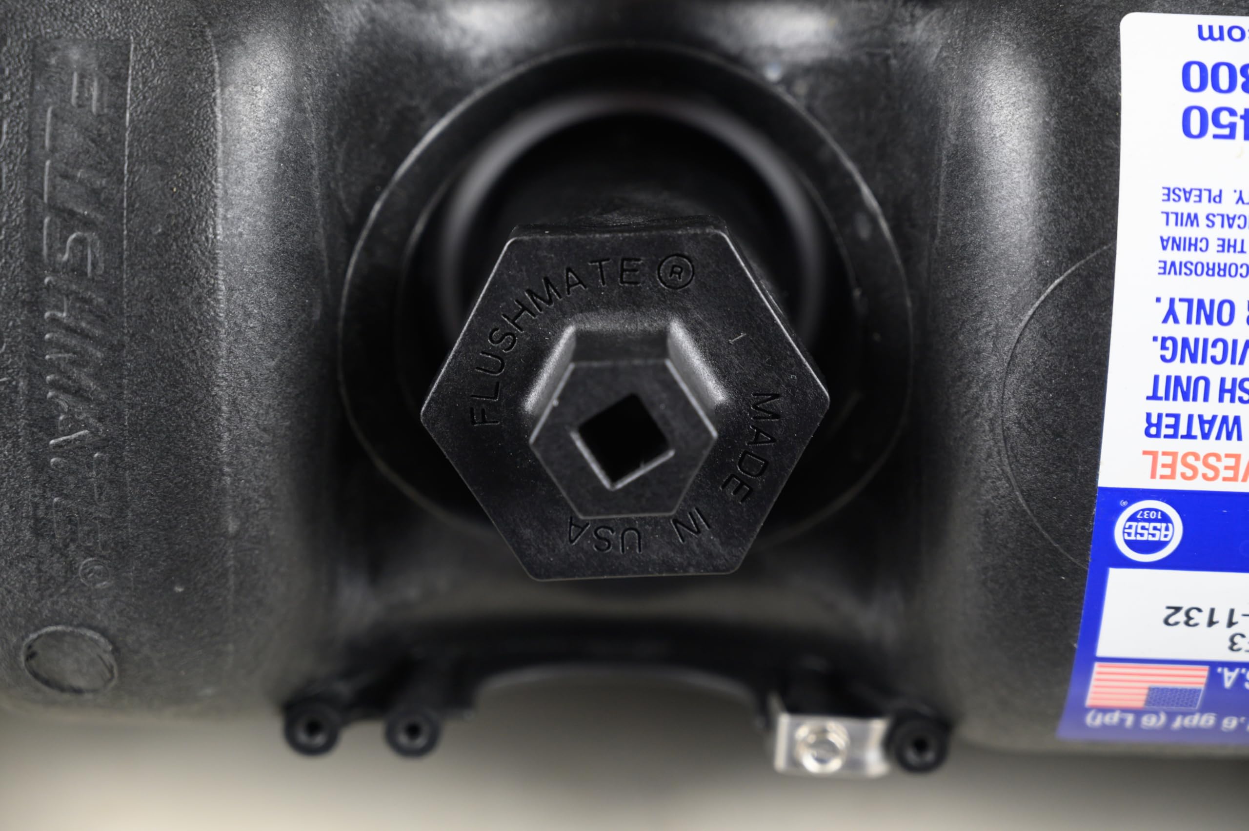 Flushmate ST100500 wrench side view showing durable construction