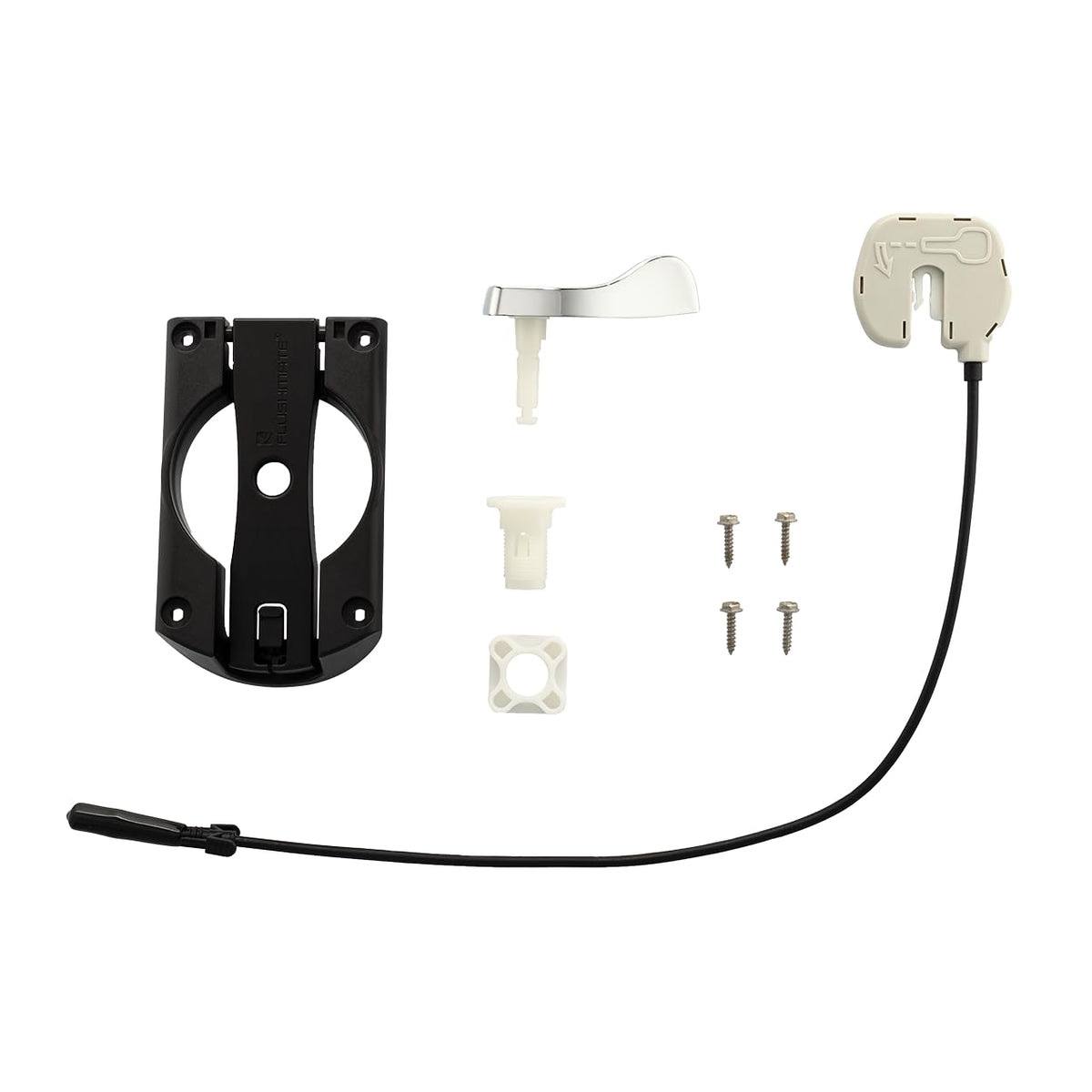Flushmate universal handle assembly for 504 series offers reliable replacement and smooth flushing.