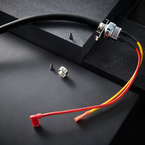 Flutesan air compressor application with switch supports reliable cycling.
