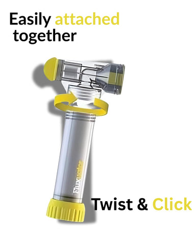 Fluxuator professional flux applicator supporting consistent copper joint results