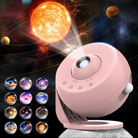 FlyEagle Galaxy Projector Earth Pattern creates immersive night sky for relaxing evenings.