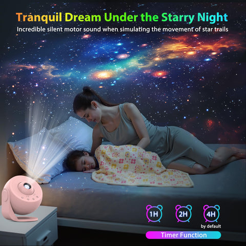 FlyEagle Galaxy Projector Valentines Pattern offers cozy romantic lighting.