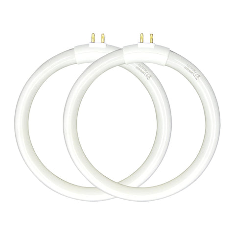 Flyercatch 4.75-inch circle bulb, front view, daylight precision for close-up tasks.