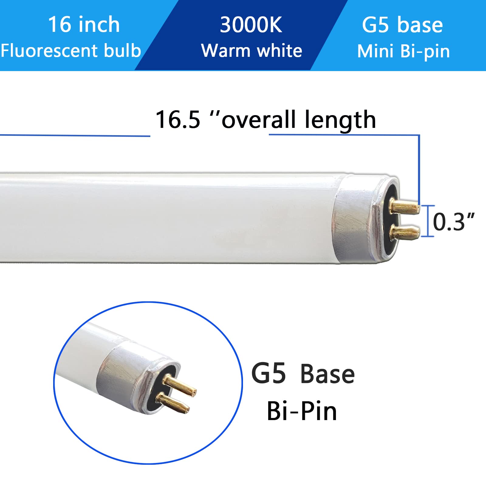 Flyercatch bulb with two end pins for a secure fit