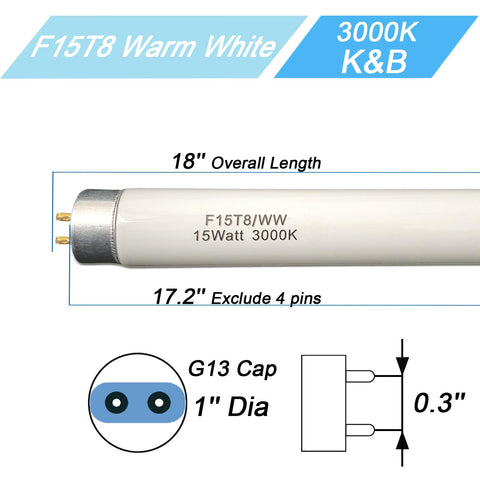 Flyercatch warm white 3000K tube brightens baths with soft, inviting ambiance.