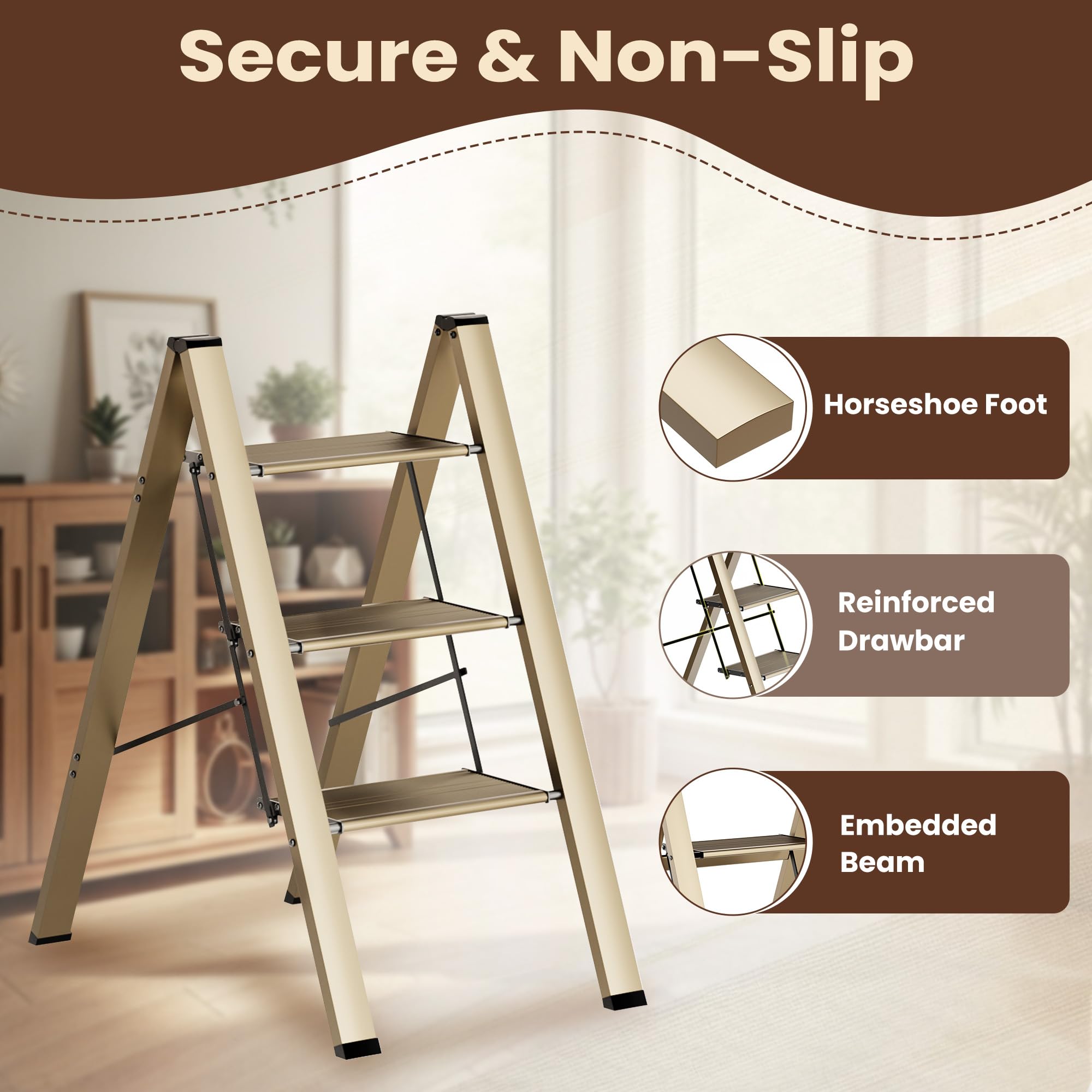 FlyGeneral aluminium-frame durable, rust-resistant construction for longevity.