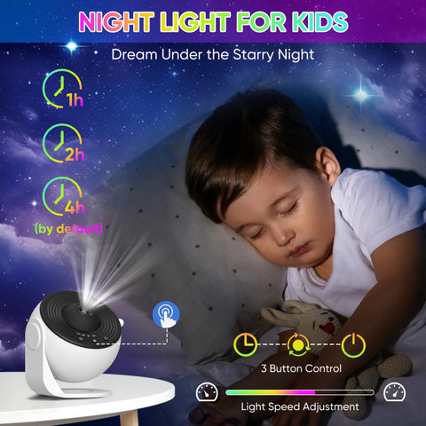 FlyLily Galaxy Projector 13-in-1 discs present diverse constellations for imaginative play.