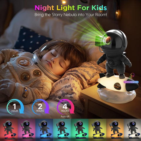 FlyLily rocket night light doubles as a decorative accent in your room