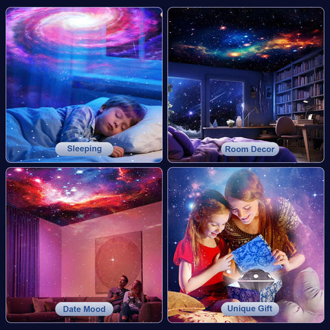 FlyLily UFO Star Projector Bluetooth speaker adds music with starry glow.