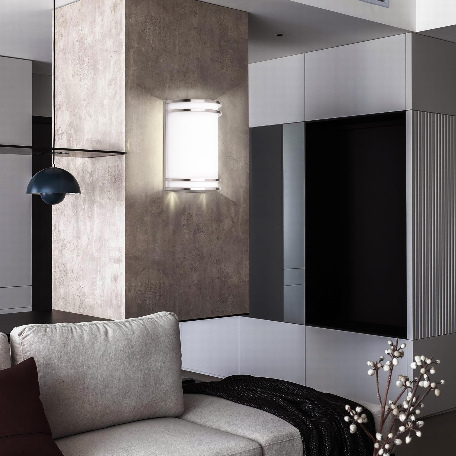 Dimmable LED with smooth brightness from 10% to 100%.