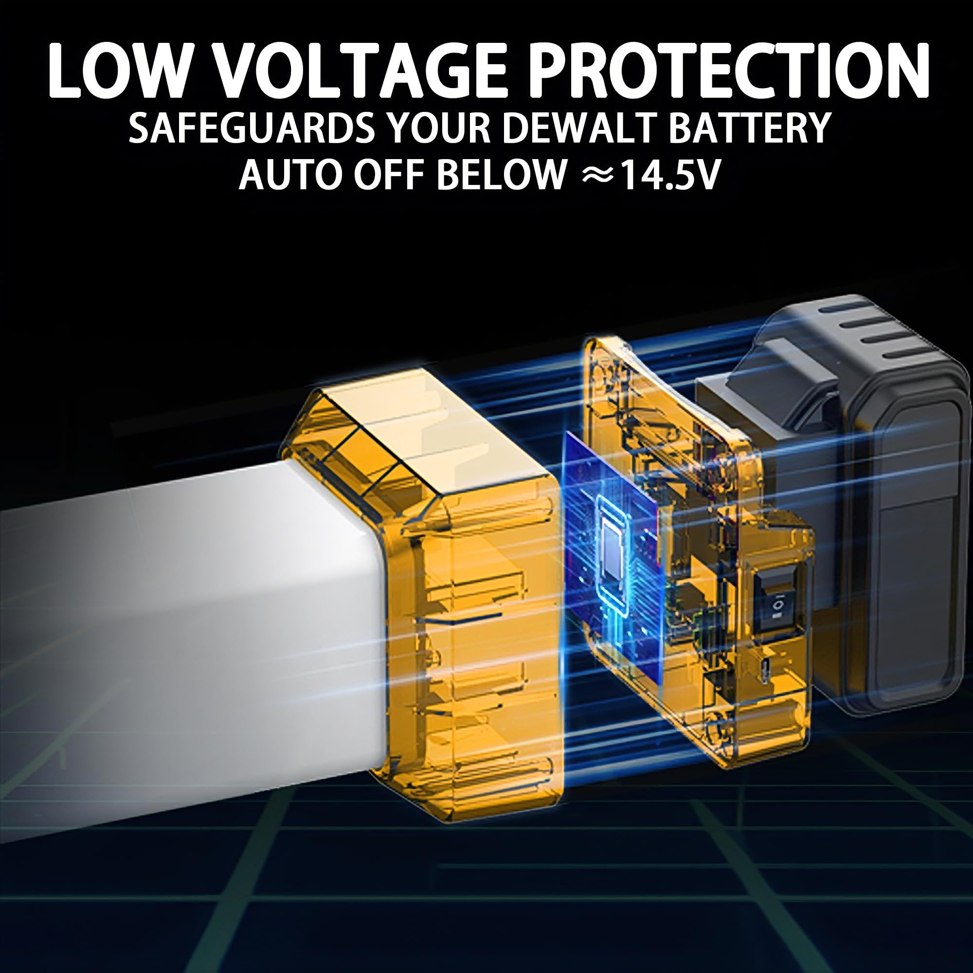 Flysoon low-voltage protection preserves battery health during use