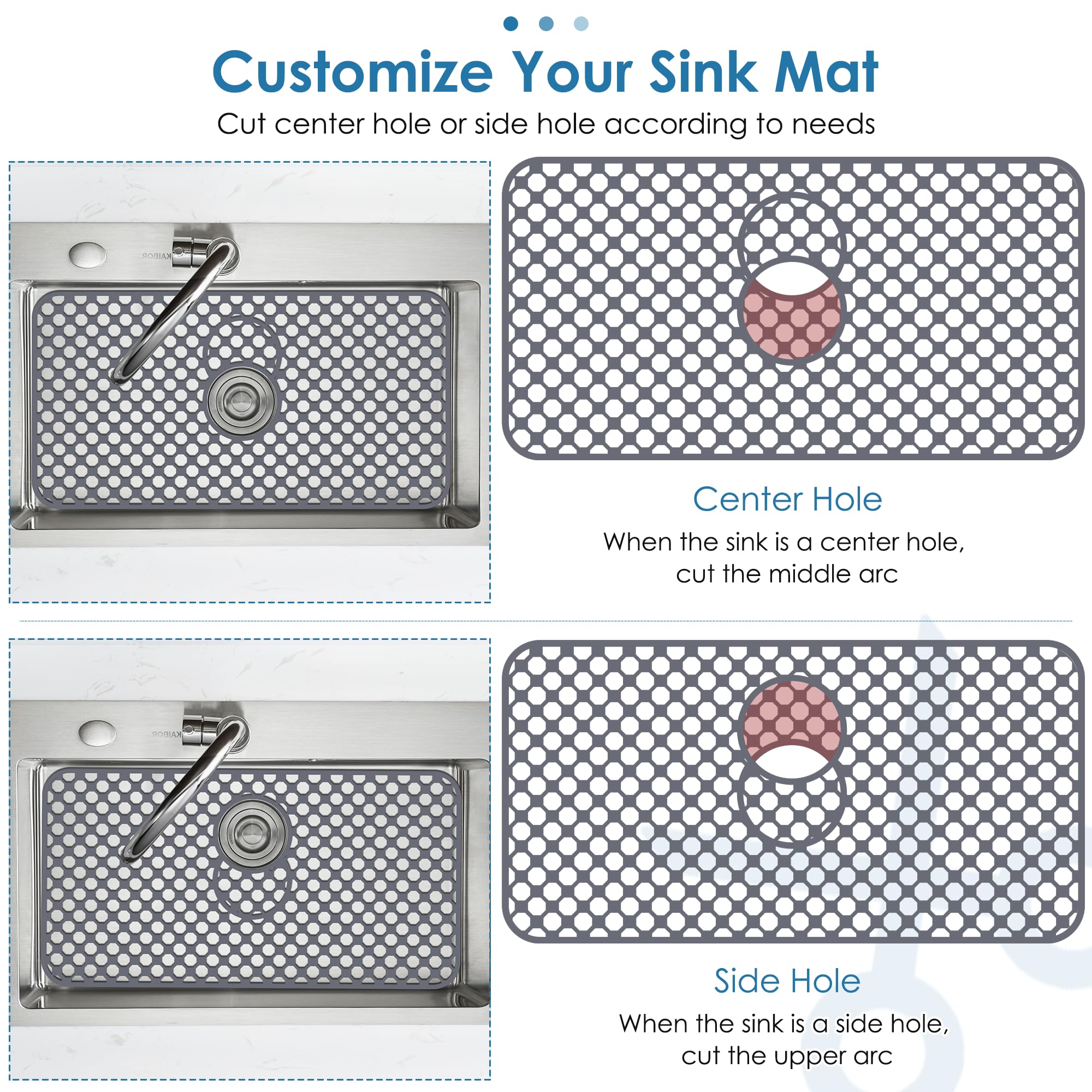 Flytime rustproof silicone mat cushions delicate dishes during washing