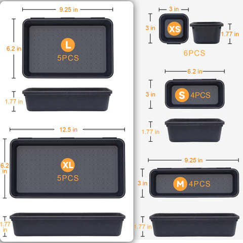 FLYVOLE interlocking-tray design enables secure, flexible arrangement in any tool chest.