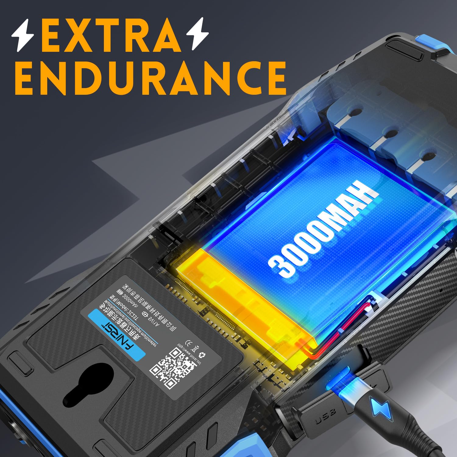 FNIRSI 2C23T battery-powered operation supports field testing anywhere.