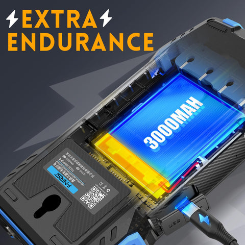 FNIRSI 2C23T battery-powered operation supports field testing anywhere.
