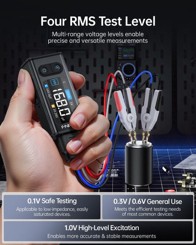 FNIRSI LCR-ST2 auto-scan speeds component checks on demand