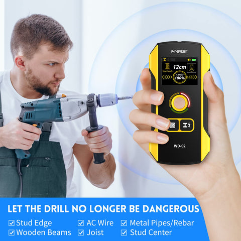 FNIRSI WD-02 auto calibration enables one-step center finding.