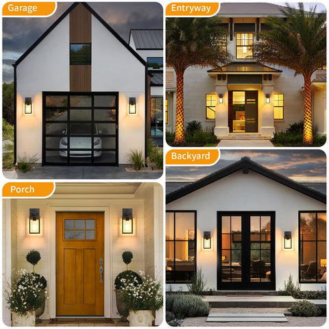 FNYUSLET porch and garage light provides reliable illumination year-round.