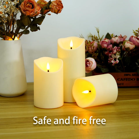 Fo32won automatic timer candles keep lighting on schedule.