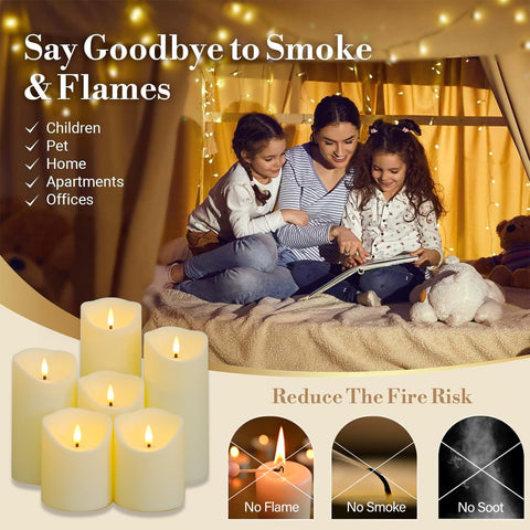 Fo32won ivory candles perfect for Xmas and Halloween displays.