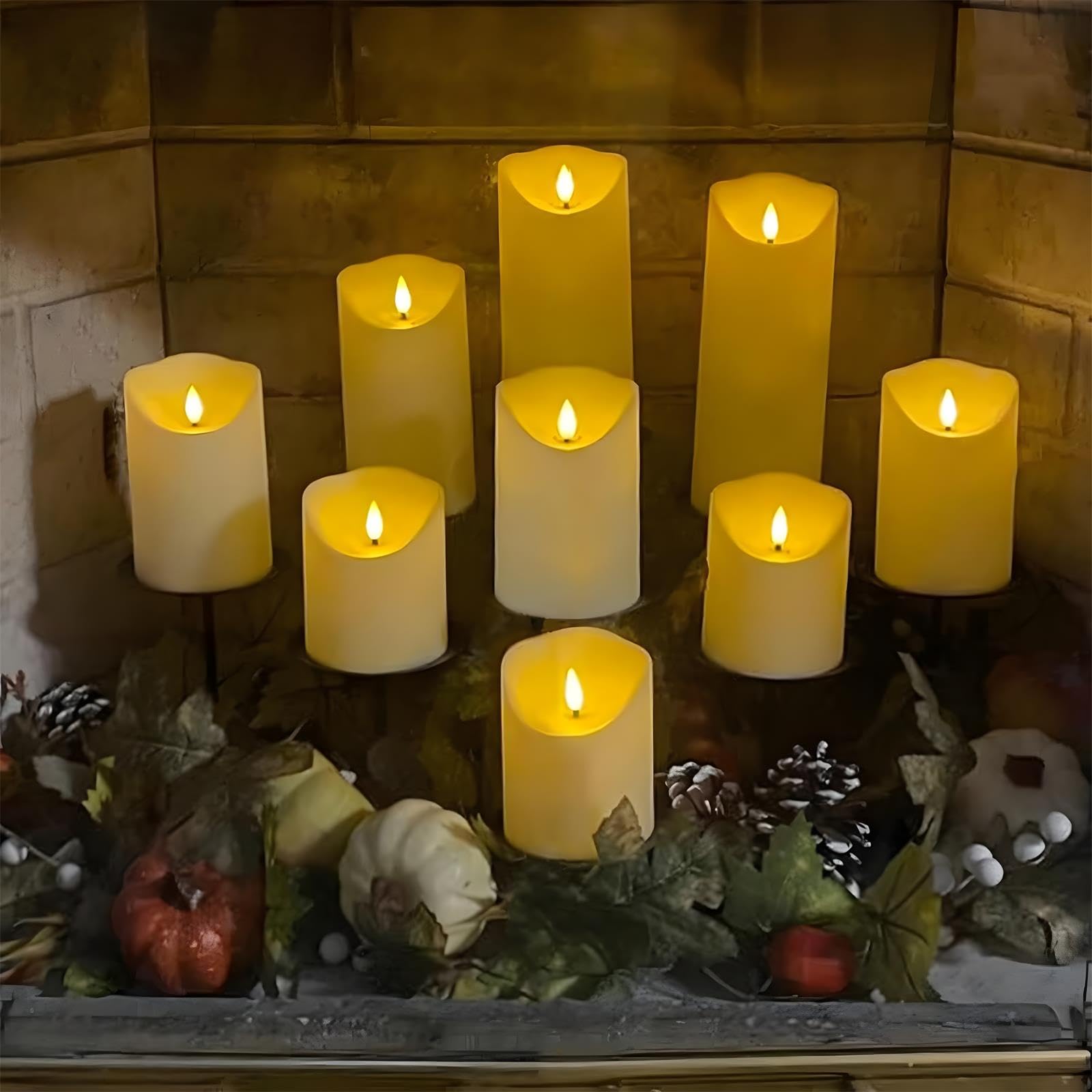 Fo32won battery-operated candles are non-toxic and family-friendly.