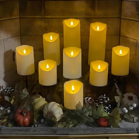 Fo32won battery-operated candles are non-toxic and family-friendly.