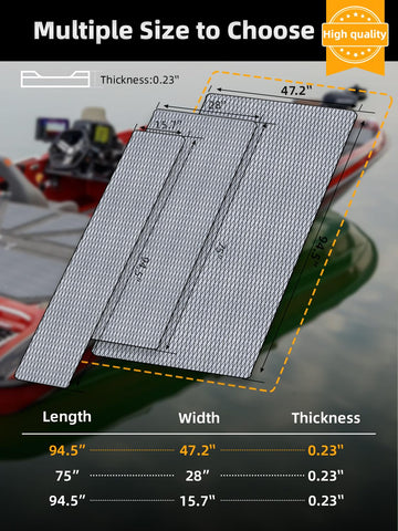 FOCEAN EVA deck tile waterproof finish, easily cleaned.