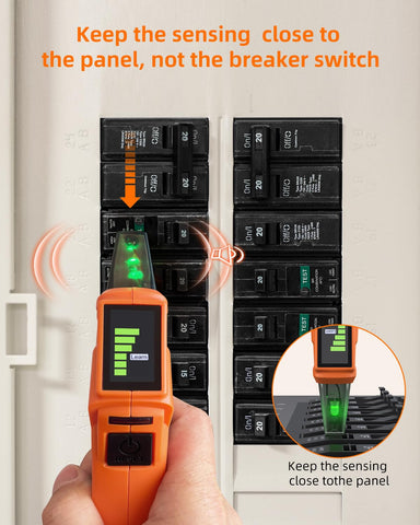 Focemta LCD display provides real time voltage and signal strength data