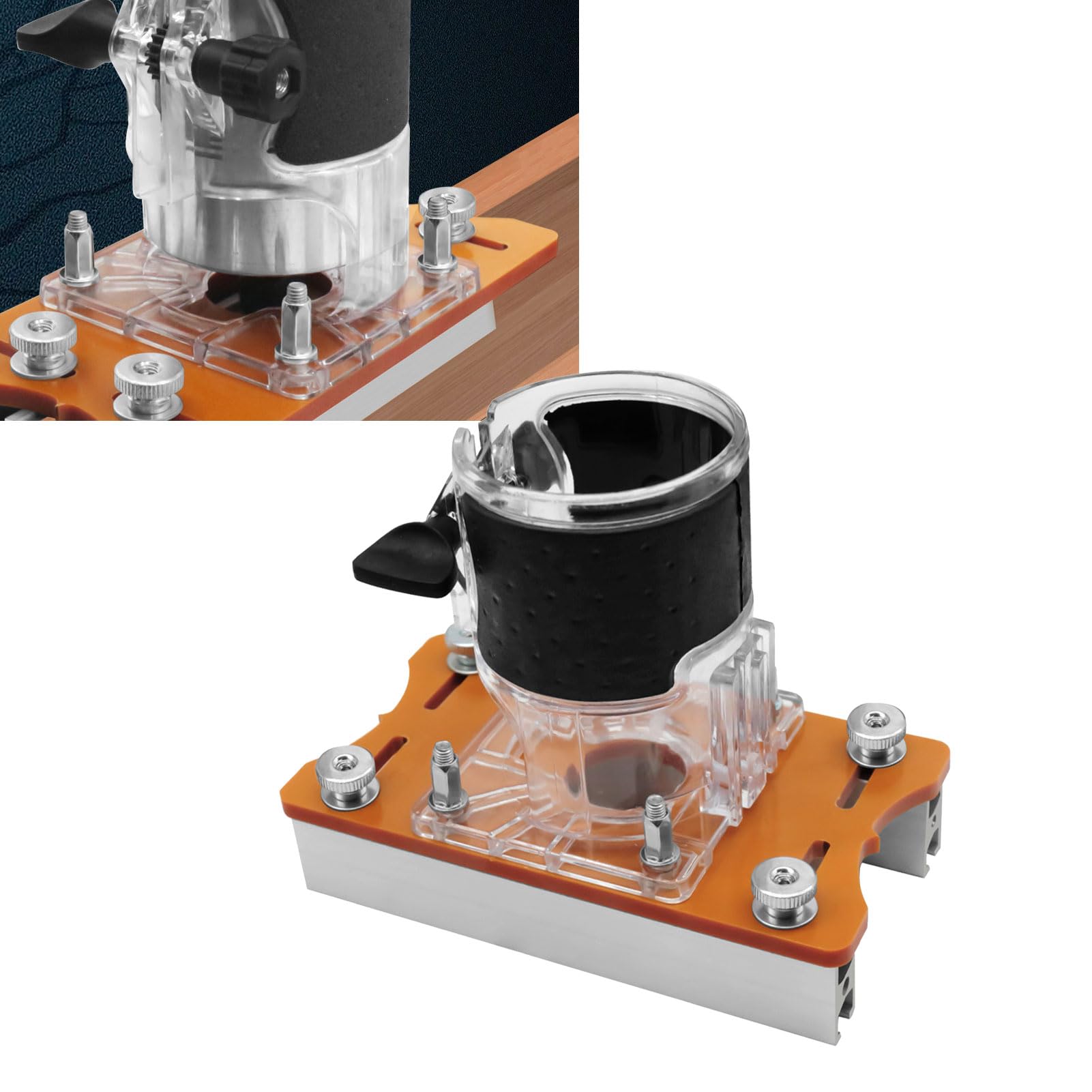 Precise slotting alignment helps minimize setup errors during cuts.