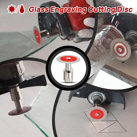 FOCSTOL mini diamond disc flange assembly enables secure grinder mounting.
