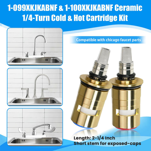 FODACEL brass-and-ceramic construction close-up shows durability