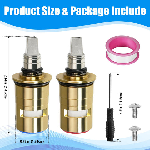 FODACEL short-stem exposed-cap design enables quick installation