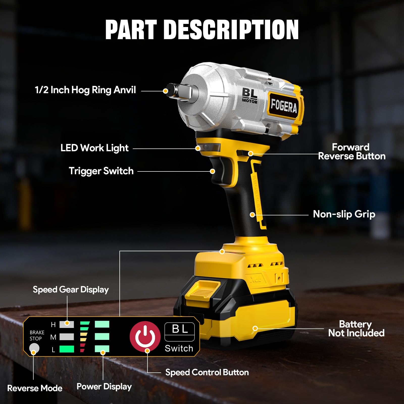 Fogera compact design fits narrow spaces for professional use.