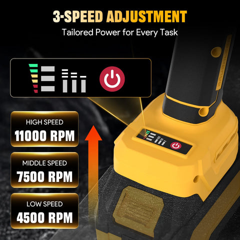 Fogera cordless design offers freedom from cords on jobsites and garages.