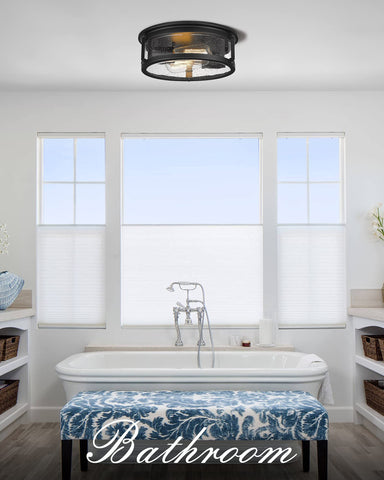 FOITTON seeded glass shade delivering soft glow
