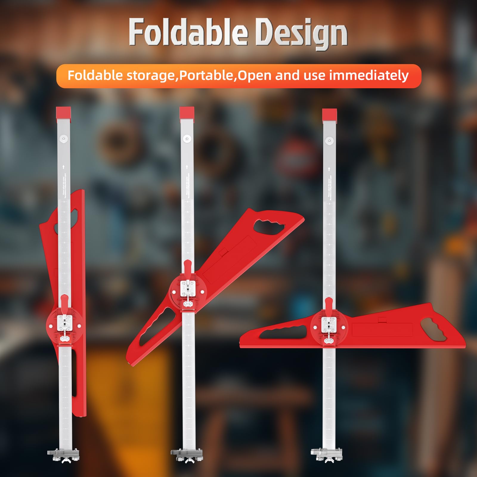 Foldable Drywall Cutter portable for on site projects.