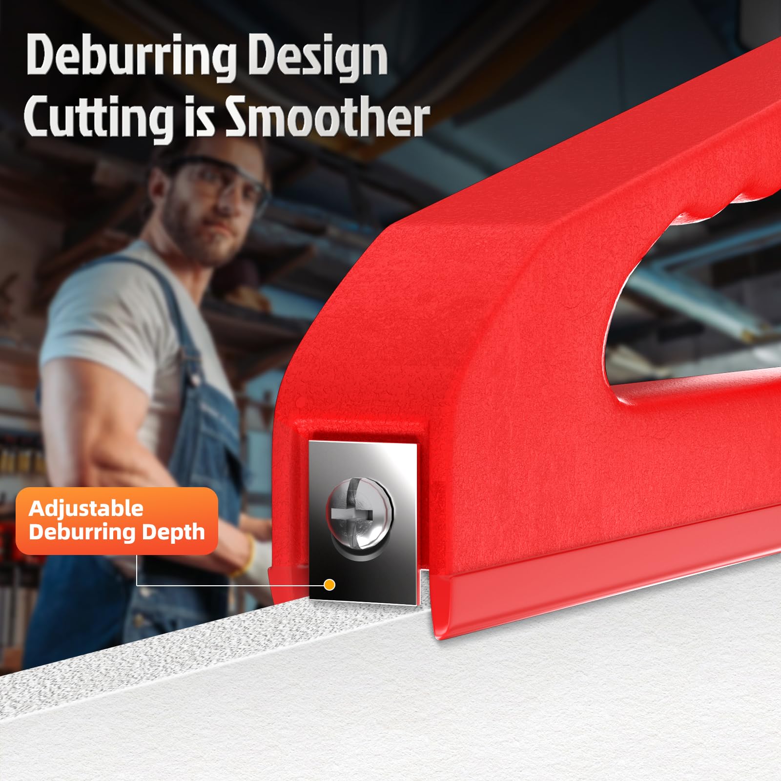 Foldable Drywall Cutter stainless steel build for durability.