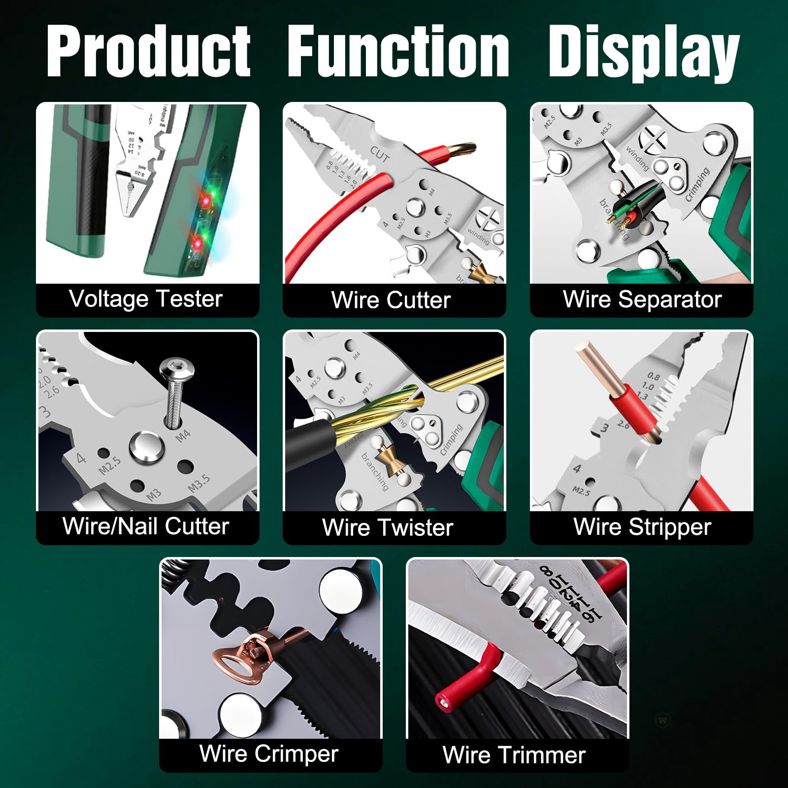 M4 screw cutting head designed to tackle small threads cleanly.